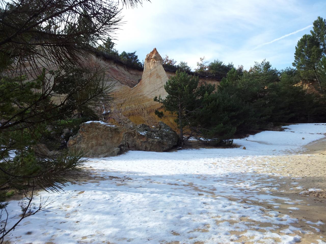 Le Colorado Provençal - Le Désert Blanc doublement bien nommé !!!