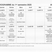 1er semestre 2025